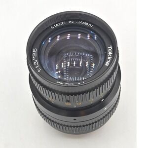 Vintage Tokina‎ 12.5mm f/1.3 TV Lens - C-Mount Made in Japan